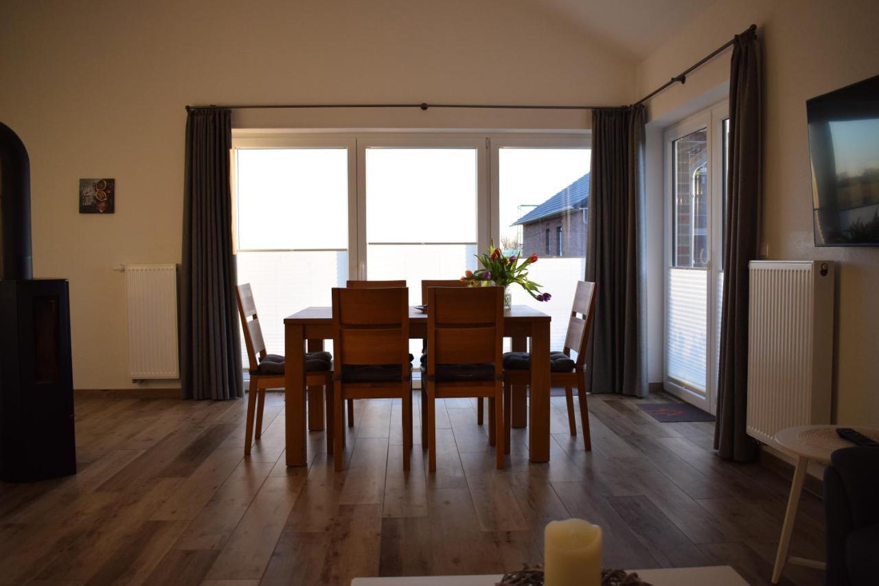 Haus Meererleben - Urlaub Mit Hund An Der Nordsee Schweiburg Bagian luar foto