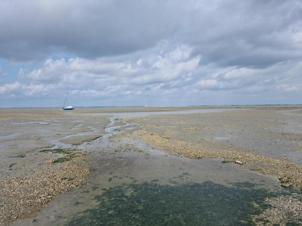 Haus Meererleben - Urlaub Mit Hund An Der Nordsee Schweiburg Bagian luar foto